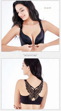 Load image into Gallery viewer, Butterfly Wireless Front Closure Functional Push Up Bra