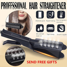 Load image into Gallery viewer, Ceramic Tourmaline Ionic Flat Iron Hair Straightener