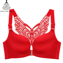 Load image into Gallery viewer, Butterfly Wireless Front Closure Functional Push Up Bra