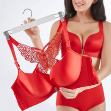 Load image into Gallery viewer, Butterfly Wireless Front Closure Functional Push Up Bra
