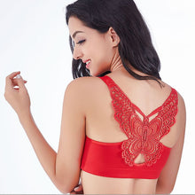 Load image into Gallery viewer, Butterfly Wireless Front Closure Functional Push Up Bra